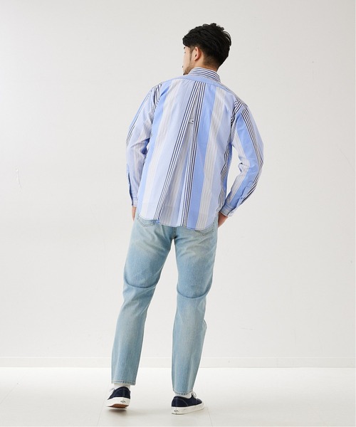 417 EDIFICE（フォーワンセブンエディフィス）の「【fosterr / フォスター】 ボタンダウンシャツ（シャツ/ブラウス・メンズ・ブルー系その他/ブルー系その他2・SMALL/MEDIUM/LARGE）」の13枚目の写真