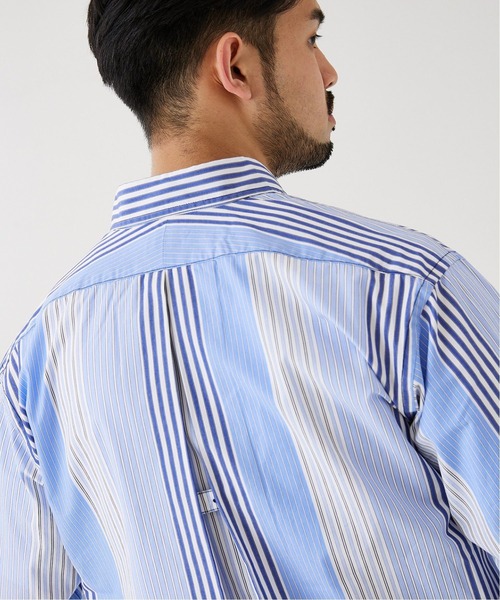 417 EDIFICE（フォーワンセブンエディフィス）の「【fosterr / フォスター】 ボタンダウンシャツ（シャツ/ブラウス・メンズ・ブルー系その他/ブルー系その他2・SMALL/MEDIUM/LARGE）」の15枚目の写真