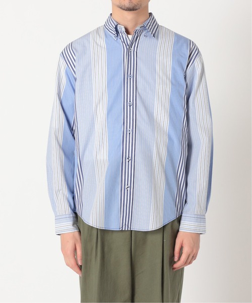 417 EDIFICE（フォーワンセブンエディフィス）の「【fosterr / フォスター】 ボタンダウンシャツ（シャツ/ブラウス・メンズ・ブルー系その他/ブルー系その他2・SMALL/MEDIUM/LARGE）」の18枚目の写真