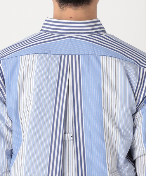 417 EDIFICE（フォーワンセブンエディフィス）の「【fosterr / フォスター】 ボタンダウンシャツ（シャツ/ブラウス・メンズ・ブルー系その他/ブルー系その他2・SMALL/MEDIUM/LARGE）」の21枚目の写真