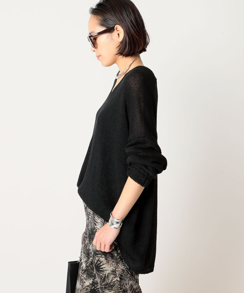 AP STUDIO（エーピーストゥディオ）の「SCENTOF チューブリネンプルオーバー（ニット/セーター・レディース・ベージュ・FREE）」の13枚目の写真