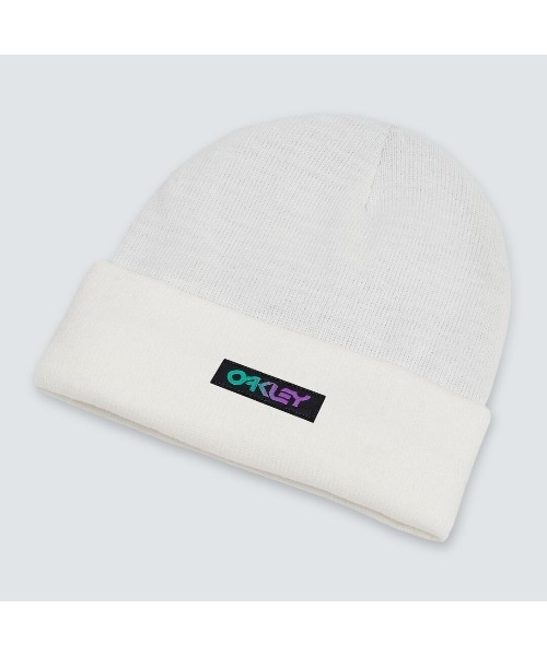 OAKLEY ニット帽 ホワイト ロゴ入り 楽天市場】ゆうパケット対応可能！ニット帽 リバーシブル OAKLEY