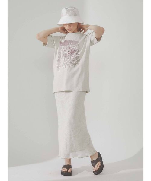 merry jenny(メリージェニー)の「flowerシアーバケットHAT(ハット・レディース・ブラック/オフホワイト・FREE)」の19枚目の写真