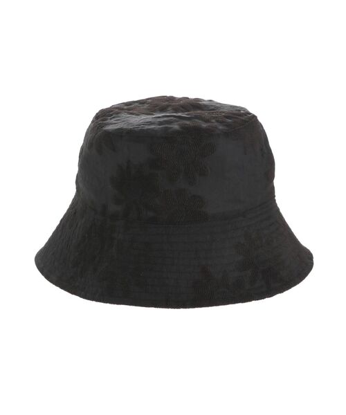 merry jenny(メリージェニー)の「flowerシアーバケットHAT(ハット・レディース・ブラック/オフホワイト・FREE)」の20枚目の写真