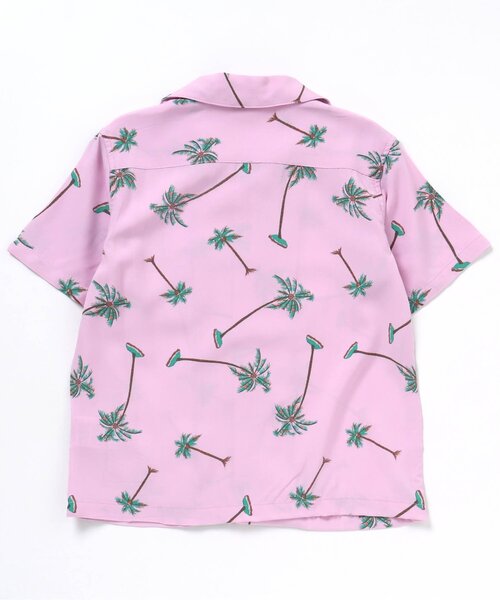 BREEZE（ブリーズ）の「アロハシャツ（シャツ/ブラウス・キッズ・ネイビー/ピンク/サックスブルー/ミント/レインボー/ベージュ・90/100/80/110/120/130/140）」の20枚目の写真