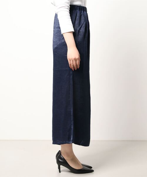 frunco(フランコ)の「グロッシーパンツ(その他パンツ・レディース・ネイビー/マスタード・FREE)」の3枚目の写真