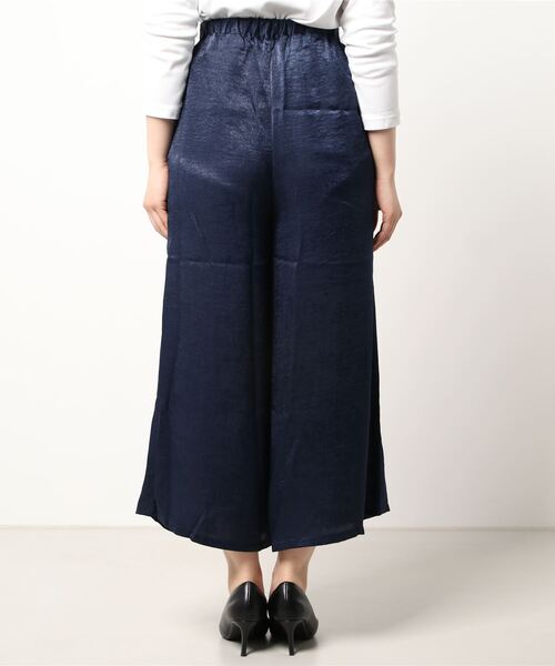 frunco(フランコ)の「グロッシーパンツ(その他パンツ・レディース・ネイビー/マスタード・FREE)」の4枚目の写真