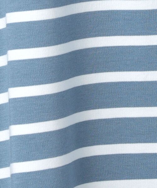 SHIPS any（シップス エニィ）の「SHIPS any: 【ユニセックス】マリンボーダー  ポンチ 半袖 Tシャツ◇（Tシャツ/カットソー・メンズ・ライトブルー/ネイビー/ブラウン/オフホワイト・SMALL/MEDIUM/LARGE/X-LARGE）」の14枚目の写真