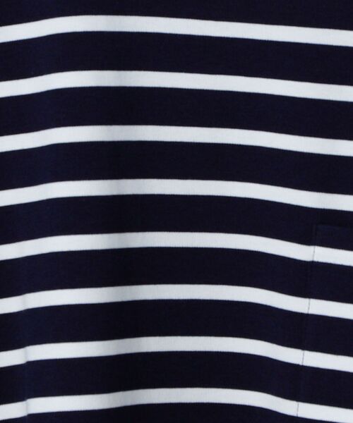 SHIPS any（シップス エニィ）の「SHIPS any: 【ユニセックス】マリンボーダー  ポンチ 半袖 Tシャツ◇（Tシャツ/カットソー・メンズ・ライトブルー/ネイビー/ブラウン/オフホワイト・SMALL/MEDIUM/LARGE/X-LARGE）」の13枚目の写真