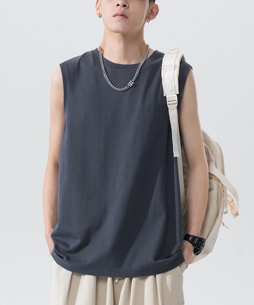 REBALANCE（リバランス）の「ワイドタンクトップ（タンクトップ・メンズ・A/B/C/D/E/F・LARGE/X-LARGE）」の18枚目の写真