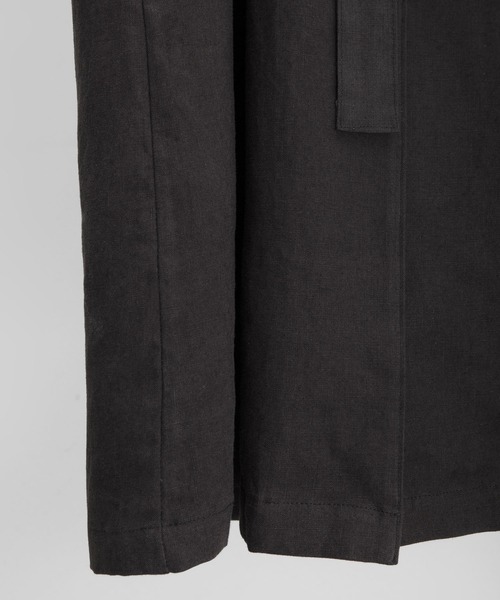 MUYMONA(ムイモナ)の「Front button open collar one-piece mmw22s030【MUYMONA】【2022SS】(ワンピース・レディース・チャコール/ライトベージュ・FREE)」の15枚目の写真