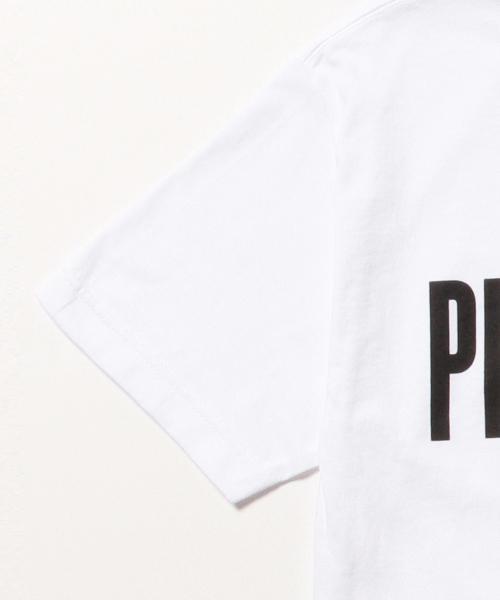 Ray BEAMS（レイビームス）の「PIZZANISTA / ロゴT（Tシャツ/カットソー・レディース・ホワイト/ブラック・ONE SIZE）」の5枚目の写真