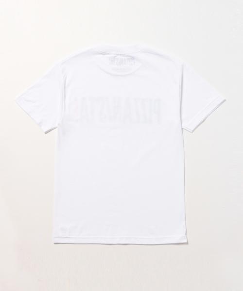 Ray BEAMS（レイビームス）の「PIZZANISTA / ロゴT（Tシャツ/カットソー・レディース・ホワイト/ブラック・ONE SIZE）」の3枚目の写真