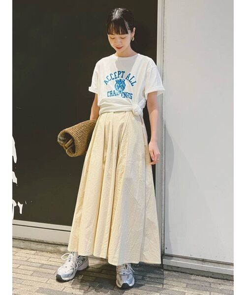 Ungrid（アングリッド）の「TigerロゴヴィンテージTee（Tシャツ/カットソー・レディース・チャコールグレー/オフホワイト/オレンジ・FREE）」の12枚目の写真