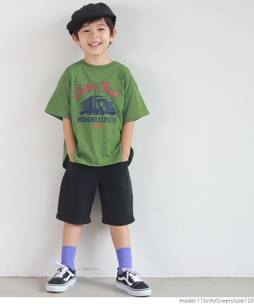 coca(coca)(コカ)の「キッズ グラフィックアソートTシャツ(Tシャツ/カットソー・キッズ・グリーン/レッド/ブラウン・100/110/120/130)」の11枚目の写真