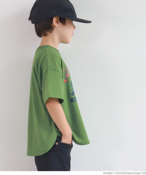 coca(coca)(コカ)の「キッズ グラフィックアソートTシャツ(Tシャツ/カットソー・キッズ・グリーン/レッド/ブラウン・100/110/120/130)」の13枚目の写真