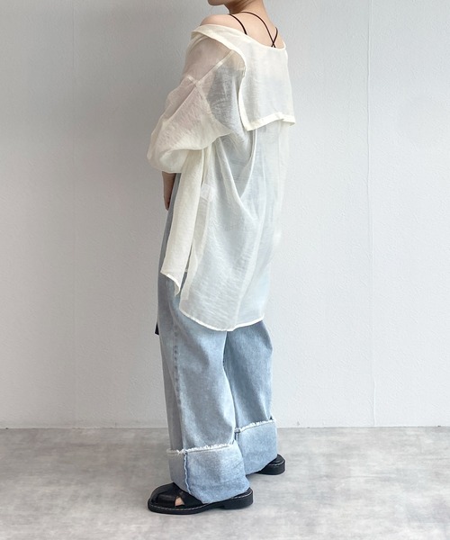 w closet(ダブルクローゼット)の「【カップ付き】バッククロスキャミソール(キャミソール・レディース・ブラック/オフホワイト/ピンク/モカ/ブラウン・FREE)」の18枚目の写真