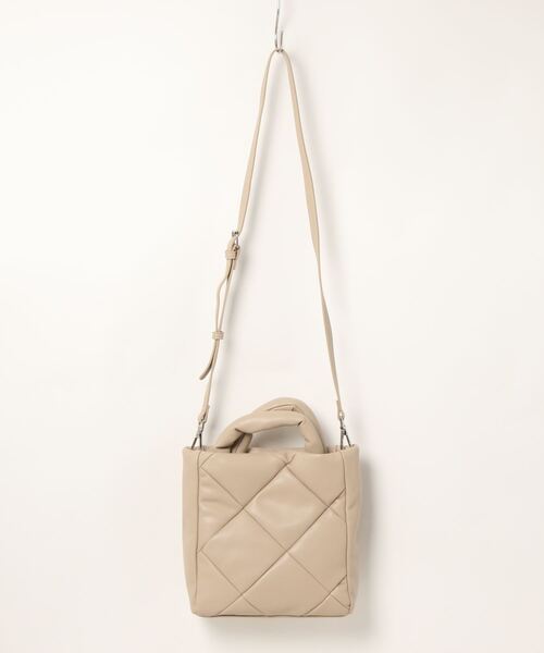 ROSE BUD(ローズバッド)の「キルティングショルダーバッグ(ショルダーバッグ・レディース・ブラック/ベージュ/ブルー/カーキ・FREE)」の12枚目の写真