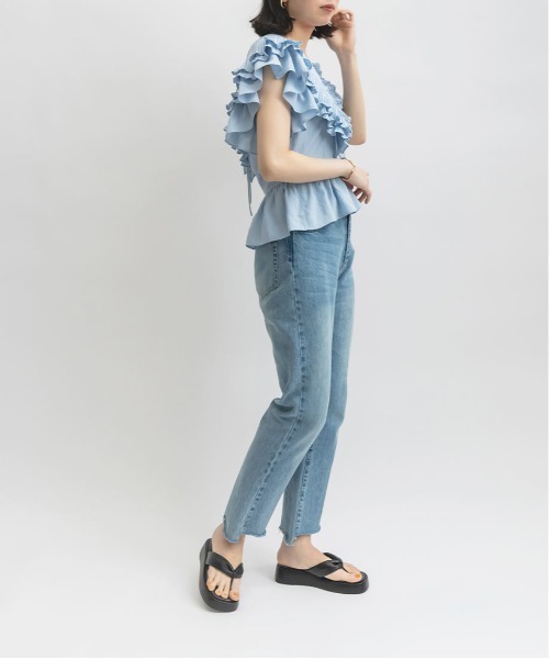 RANDA(ランダ)の「配色デザイントングサンダル(サンダル・レディース・アイボリー/ベージュ/ブラック・L/M/LL/S)」の18枚目の写真