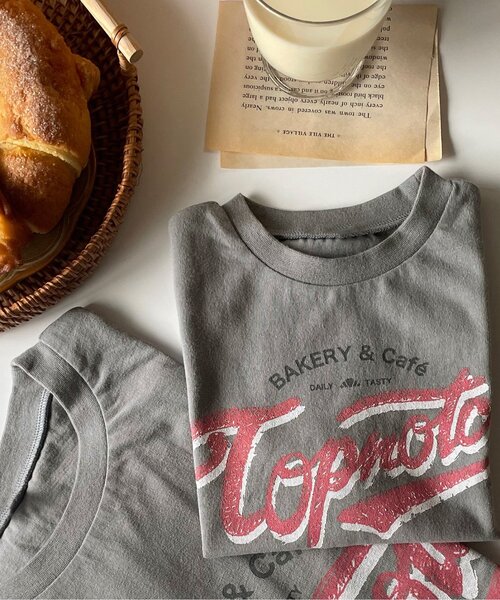 BREEZE by yumi.（ブリーズバイユミ）の「WEB限定 バリエーションTシャツ【BREEZE by yumi】（Tシャツ/カットソー・キッズ・ベージュ/オフホワイト/ライム/その他2/チャコール・90/100/110/120/80/130/140）」の3枚目の写真