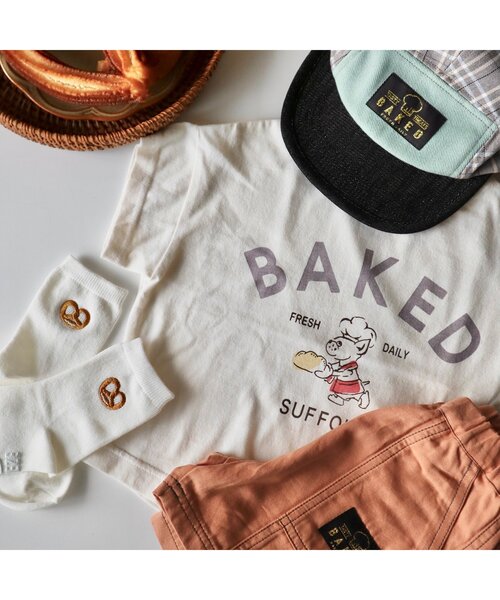 BREEZE by yumi.（ブリーズバイユミ）の「WEB限定 バリエーションTシャツ【BREEZE by yumi】（Tシャツ/カットソー・キッズ・ベージュ/オフホワイト/ライム/その他2/チャコール・90/100/110/120/80/130/140）」の20枚目の写真