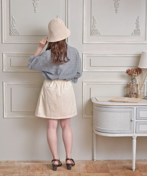 ems excite（エムズエキサイト）の「２wayカラーBL（シャツ/ブラウス・レディース・ピンク系その他/ブラック系その他2/ホワイト/ブルー・FREE）」の22枚目の写真