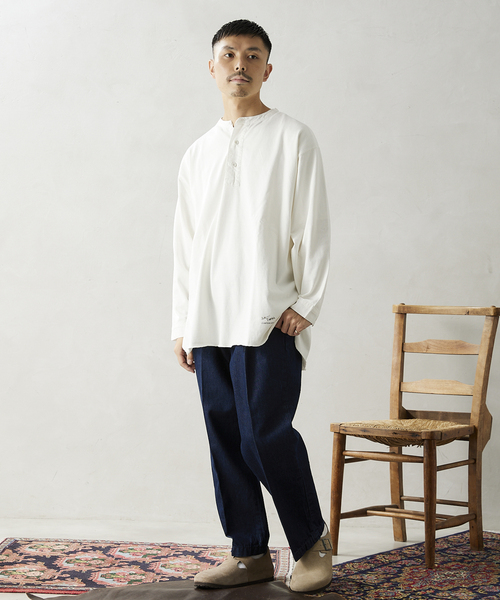 セール】【ARMY TWILL / アーミーツイル】別注 ヘンリーネック