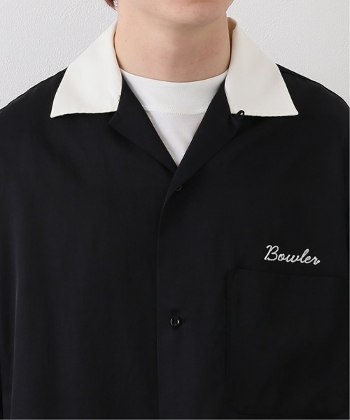 EDIFICE（エディフィス）の「【LA BOUCLE / ラブークル】ボーリングシャツ レーヨン/コットン（シャツ/ブラウス・メンズ・ブラック・1/2）」の6枚目の写真