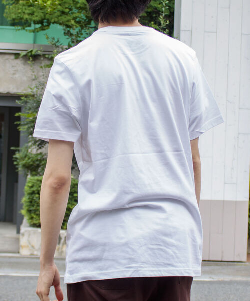 TOMMY HILFIGER(トミーヒルフィガー)の「【TOMMYHILFIGER/トミーヒルフィガー】コア フラッグ クルーネックTシャツ オーバーサイズ 09T3139 ワンポイント刺繍 ビッグシルエット(Tシャツ/カットソー・メンズ・ホワイト/ブラック/ネイビー・M/L/XL)」の8枚目の写真