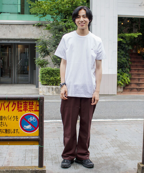 TOMMY HILFIGER(トミーヒルフィガー)の「【TOMMYHILFIGER/トミーヒルフィガー】コア フラッグ クルーネックTシャツ オーバーサイズ 09T3139 ワンポイント刺繍 ビッグシルエット(Tシャツ/カットソー・メンズ・ホワイト/ブラック/ネイビー・M/L/XL)」の9枚目の写真