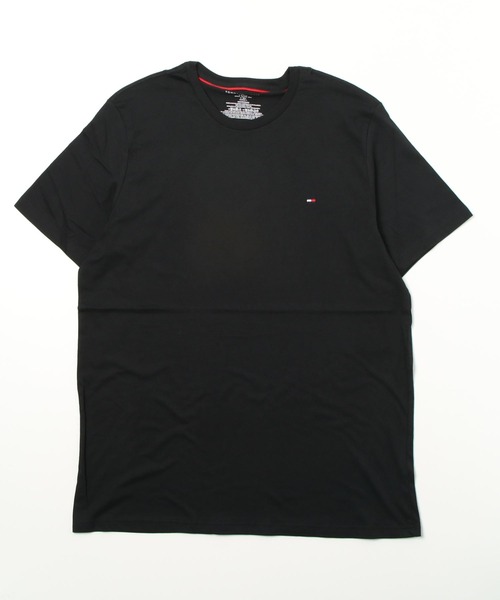 TOMMY HILFIGER(トミーヒルフィガー)の「【TOMMYHILFIGER/トミーヒルフィガー】コア フラッグ クルーネックTシャツ オーバーサイズ 09T3139 ワンポイント刺繍 ビッグシルエット(Tシャツ/カットソー・メンズ・ホワイト/ブラック/ネイビー・M/L/XL)」の6枚目の写真