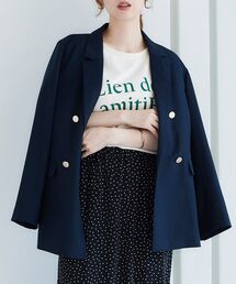 le.coeur blanc | バイヤスロゴミニ裏毛プルオーバー(Tシャツ/カットソー)