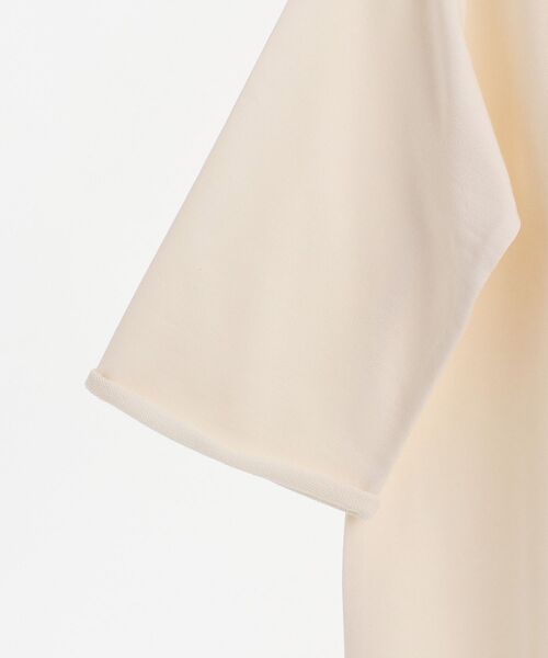 le.coeur blanc（ルクールブラン）の「バイヤスロゴミニ裏毛プルオーバー（Tシャツ/カットソー・レディース・グレー/アイボリー・38）」の22枚目の写真