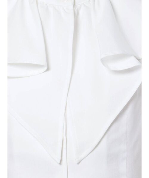 dazzlin（ダズリン）の「ラッフルカラー付オープンショルダースリーブブラウス（シャツ/ブラウス・レディース・オフホワイト/モカ/その他1・FREE）」の19枚目の写真