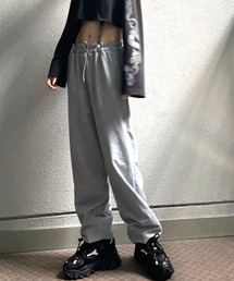 fiere（フィエール）の「カジュアルハイウエストスウェットパンツ(春夏用)（スウェットパンツ）」