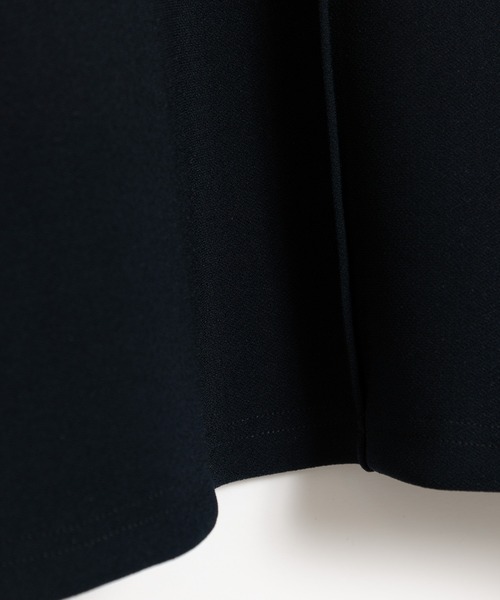 LAYMEE（レイミー）の「Roi layered CS / ロイレイヤードカットソー（Tシャツ/カットソー・レディース・ブラック/アイボリー・FREE）」の7枚目の写真