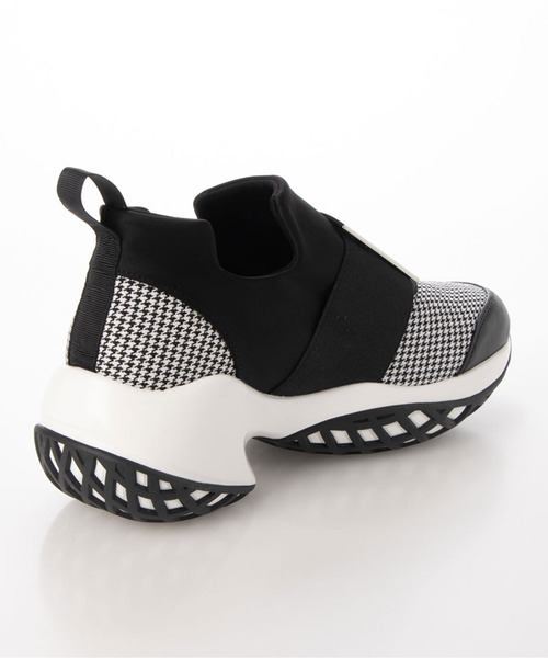 enchanted（エンチャンテッド）の「メタリックバックルダッドスニーカー（スニーカー・レディース・ブラック/シルバー系/ブラック×ホワイト/ベージュ・S/M/L/LL）」の12枚目の写真