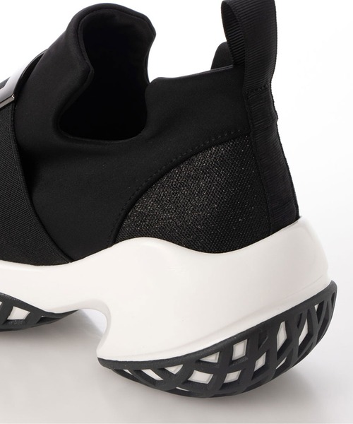 enchanted（エンチャンテッド）の「メタリックバックルダッドスニーカー（スニーカー・レディース・ブラック/シルバー系/ブラック×ホワイト/ベージュ・S/M/L/LL）」の20枚目の写真