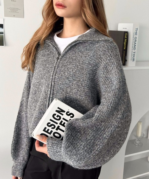 専用♥みかん❤もっちりニット×６重ガーゼ⭐特大ブランケット❤モンスター…グレー Charming & Ghostly Knit Cardigan - Adult | Pokémon Center Official