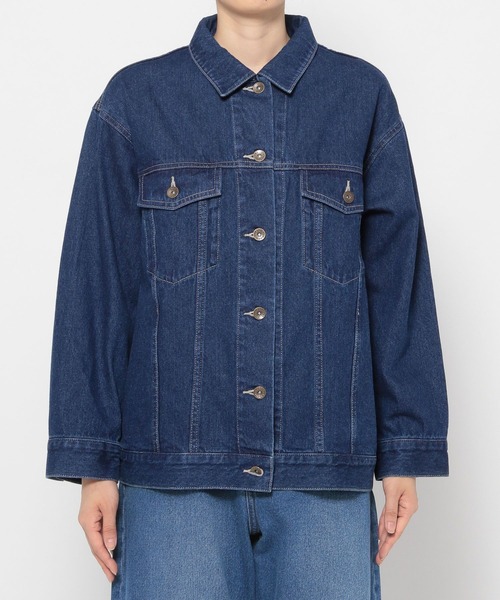 LEPSIM（レプシィム）の「アソートGジャン　294918（デニムジャケット・レディース・ライトグレー/ブラック/インディゴブルー・FREE）」の9枚目の写真