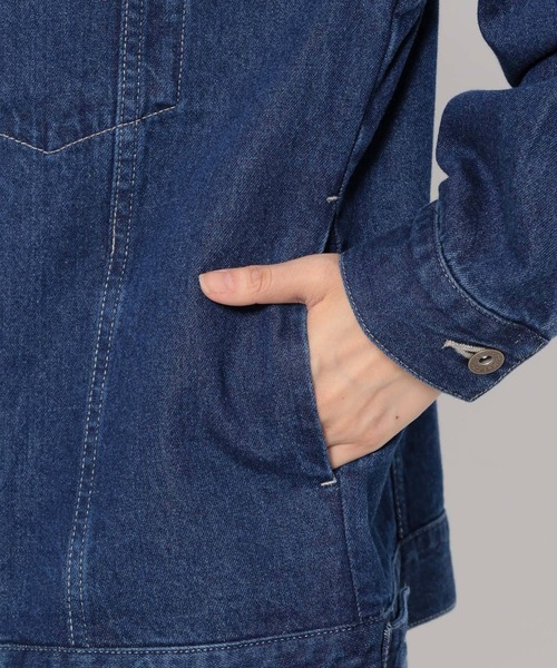 LEPSIM（レプシィム）の「アソートGジャン　294918（デニムジャケット・レディース・ライトグレー/ブラック/インディゴブルー・FREE）」の15枚目の写真