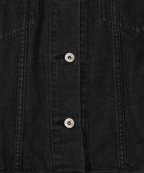 LEPSIM（レプシィム）の「アソートGジャン　294918（デニムジャケット・レディース・ライトグレー/ブラック/インディゴブルー・FREE）」の20枚目の写真