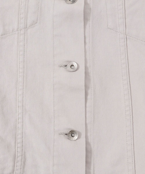 LEPSIM（レプシィム）の「アソートGジャン　294918（デニムジャケット・レディース・ライトグレー/ブラック/インディゴブルー・FREE）」の21枚目の写真