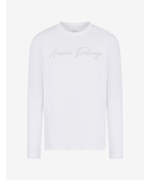 ARMANI EXCHANGE | 【A|X アルマーニ エクスチェンジ】AXロゴ　長袖クルーネックTシャツ/SLIM(Tシャツ/カットソー)
