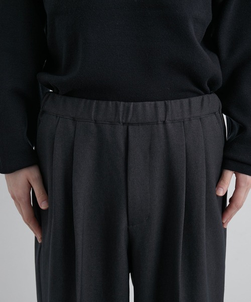 JUNRED(ジュンレッド)の「2タックイージーワイドストレートパンツ(スラックス・メンズ・チャコールグレー/ネイビー/グリーン・S/M/L)」の19枚目の写真