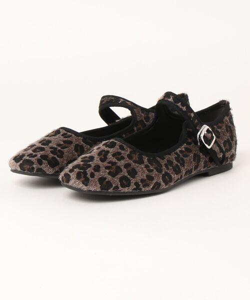 cepo(セポ)の「ストラップカンフーシューズ(バレエシューズ・レディース・ブラック/レオパード・M/L)」の11枚目の写真