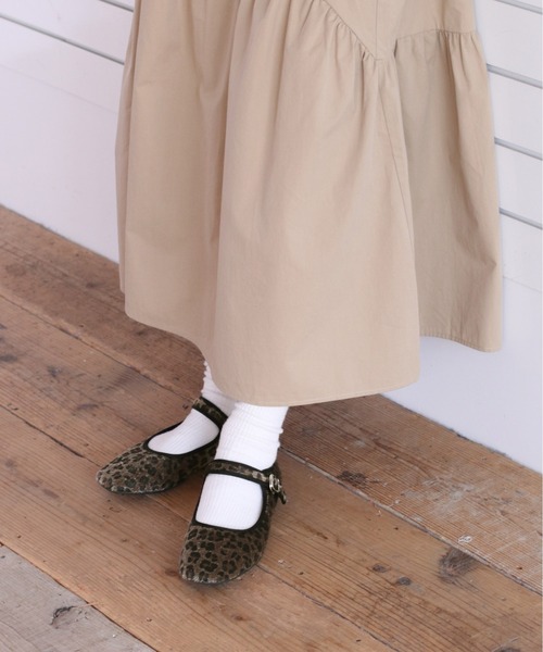 cepo(セポ)の「ストラップカンフーシューズ(バレエシューズ・レディース・ブラック/レオパード・M/L)」の8枚目の写真