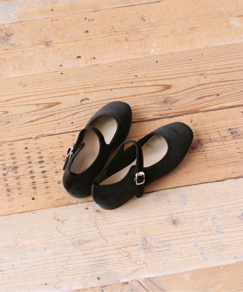 cepo(セポ)の「ストラップカンフーシューズ(バレエシューズ・レディース・ブラック/レオパード・M/L)」の3枚目の写真