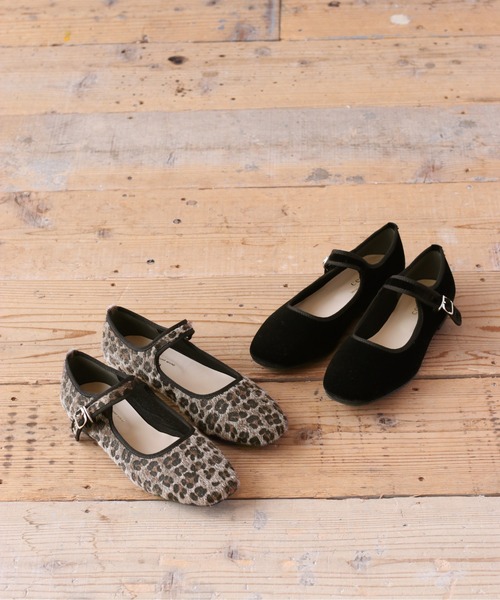 cepo(セポ)の「ストラップカンフーシューズ(バレエシューズ・レディース・ブラック/レオパード・M/L)」の10枚目の写真