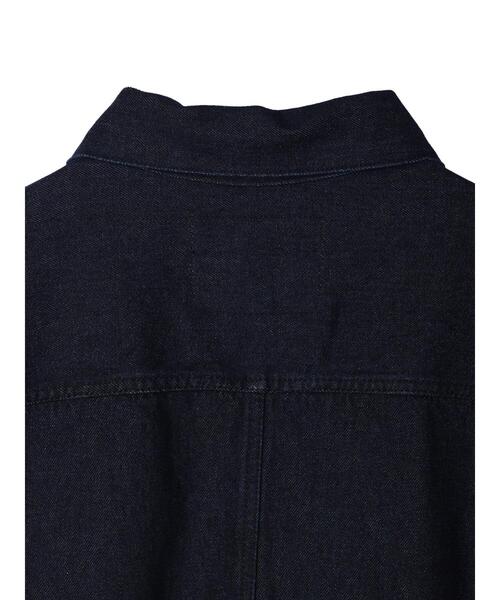 CRAFT STANDARD BOUTIQUE(クラフトスタンダードブティック)の「1ST TYPE トラッカージャケット *(デニムジャケット・メンズ・ダークインディゴブルー/ブラック/ライトグレー・M/L)」の13枚目の写真